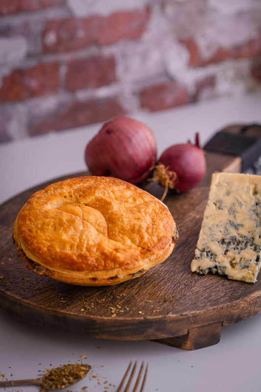 Gluten-Free Braised Beef & Blue Vein Pie