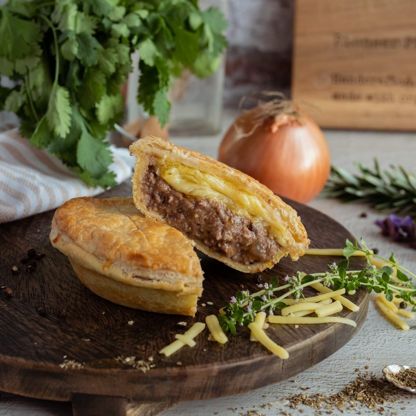 Mince Tasty Cheese Pie