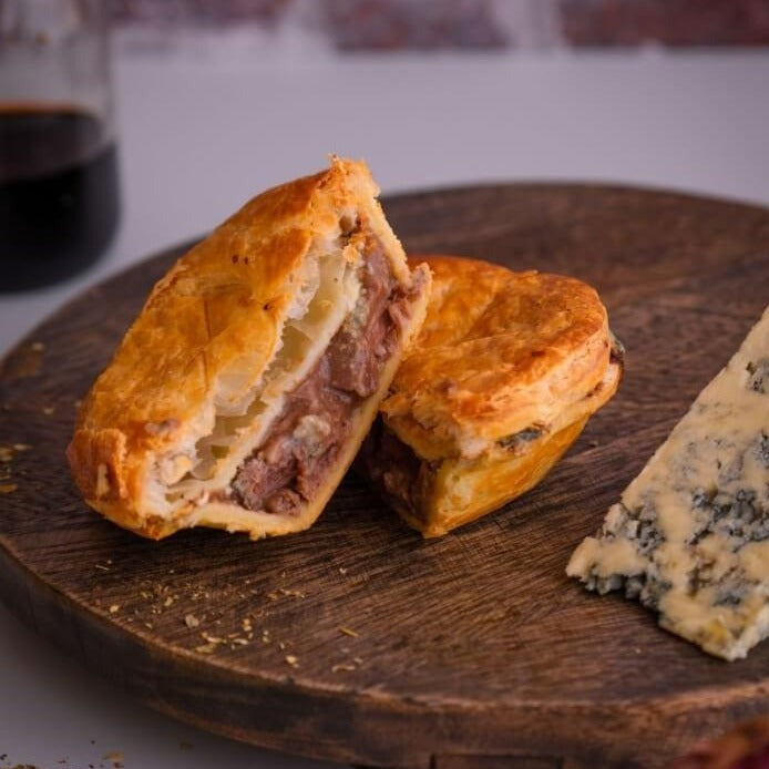 Gluten-Free Braised Beef & Blue Vein Pie