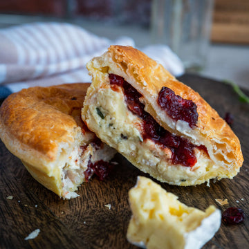 Sweet As Gluten-Free | Chicken, Cranberry & Camembert Pie