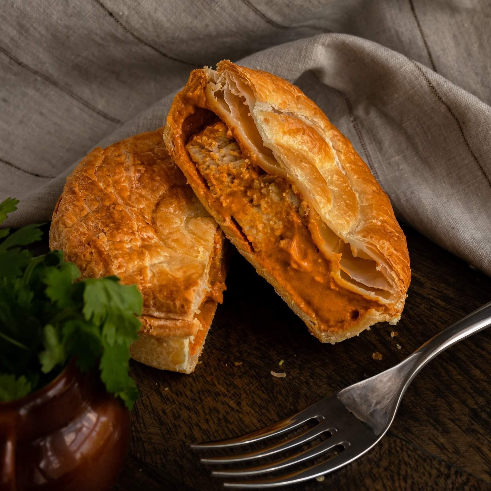 Vegetarian ‘Quorn’ Butter Chicken-Less Pie